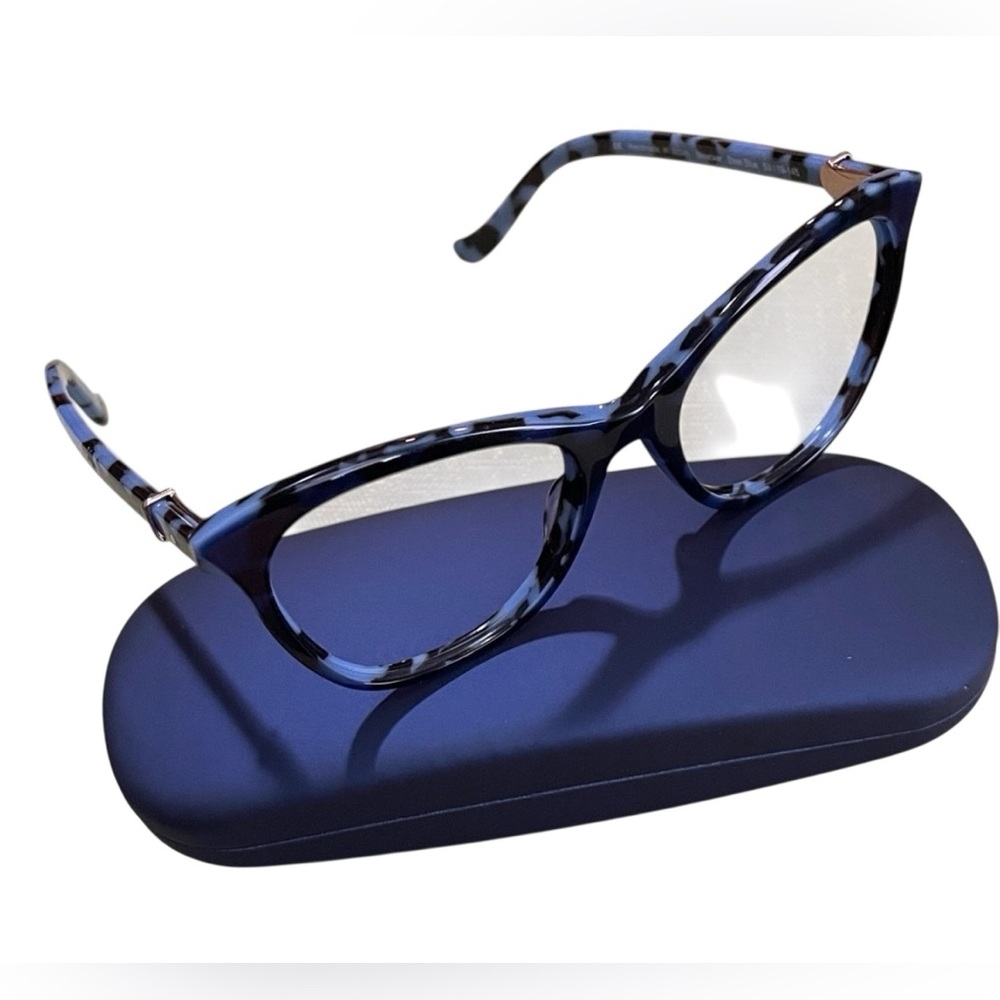 Robert Marc NYC Bleeker Steel Blue Women's 53-19-145mm Rx-Ready Eyeglasses &Case